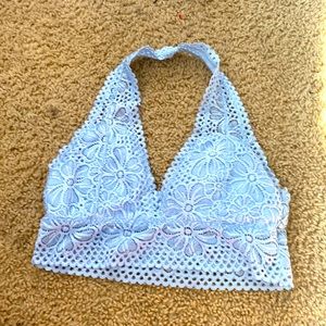 Light blue bralette/top